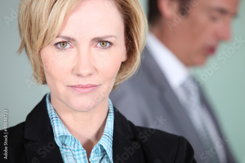 Photo: close-up of a businesswoman close-up of a businesswoman