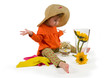 One Little Girl Arranging Flow...