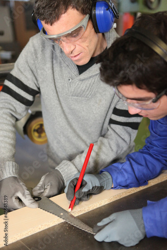 Photo: Apprentice joiner Apprentice joiner