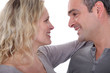 mature couple embracing