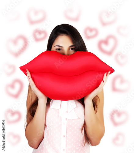Photo: Red sexy lips Red sexy lips