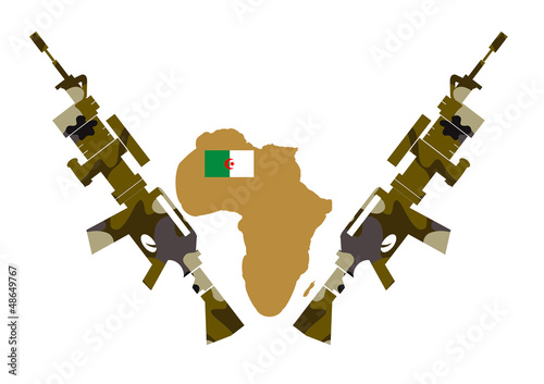 Illustration: guerra in Algeria guerra in Algeria