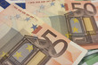 Billetes de euro, dinero, economía