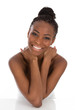 African girl - black & white