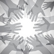 Teamwork rainbow # Vector
