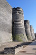 angers,les tours du chateau .