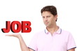 Man with the job