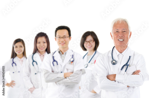 Photo: Asian medical team Asian medical team