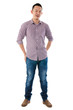 Photo: Front view full body Asian man Front view full body Asian man