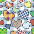 hearts patchwork
