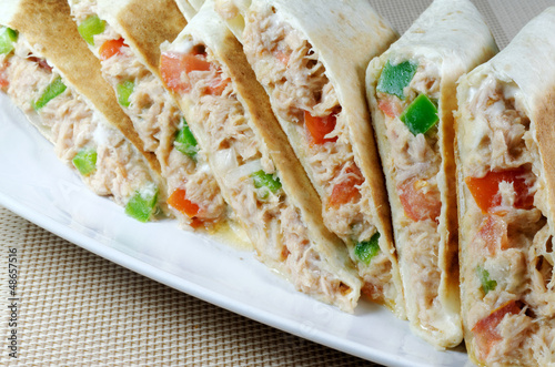 Photo: Toasted Tuna Wraps Toasted Tuna Wraps