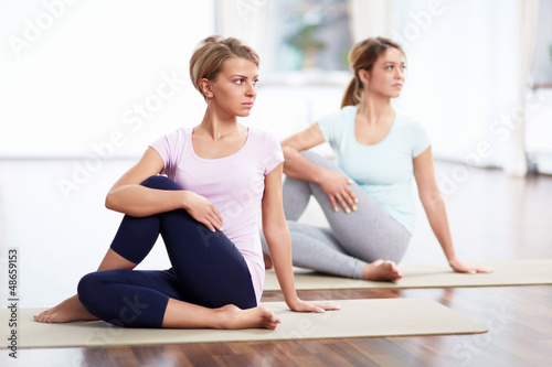 Photo: Yoga class Yoga class