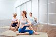 Group yoga sessions