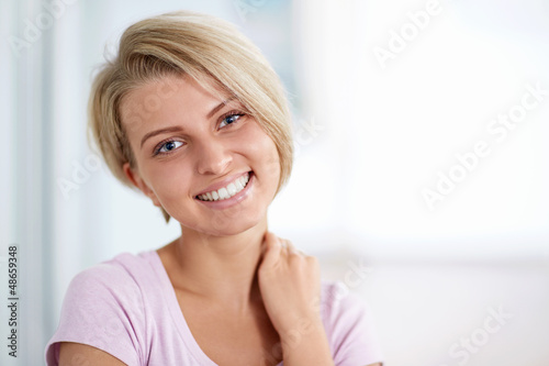 Photo: Smiling girl Smiling girl