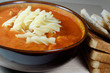Fresh Homemade Tomato Soup with Pasta