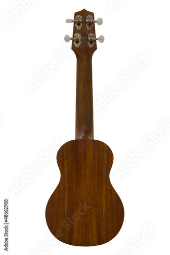Photo: Back side of ukulele Back side of ukulele