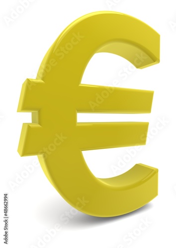 Illustration: Eurozeichen in Gold Eurozeichen in Gold