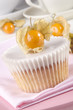 cupcake mit andenbeere