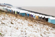 Beach Huts in the snow