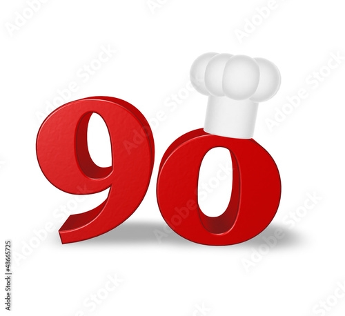 Illustration: number ninety cook number ninety cook