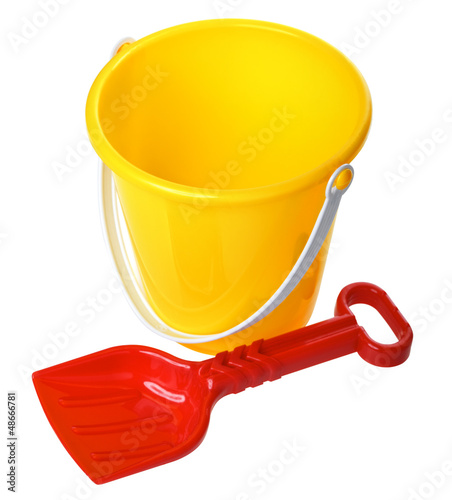 Photo: Toy Bucket And Scoop Toy Bucket And Scoop