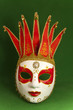 Karneval Venezianische Maske Harlekin