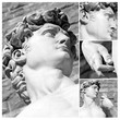 Photo: collage with details of David by Michelange collage with details of David by Michelange
