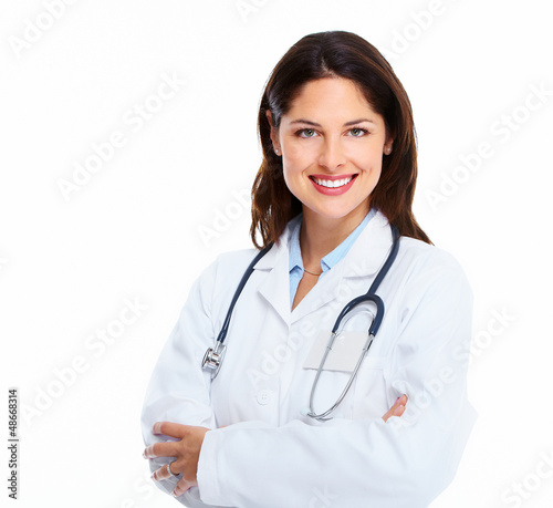 Photo: Doctor woman. Doctor woman.