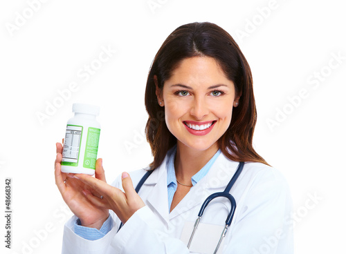 Photo: Doctor woman. Doctor woman.