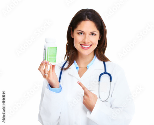 Photo: Doctor woman. Doctor woman.