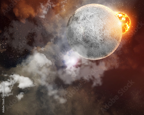 Illustration: Image of planets in space Image of planets in space