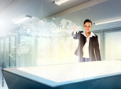 Photo: Business communications Business communications