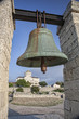 Bronze bell in Chersonesos in Crimea, Ukraine