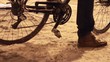 Bike in snow