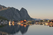 Photo: Lofoten Island Norway Fjord view at sunset Lofoten Island Norway Fjord view at sunset