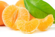 Tangerine isolated