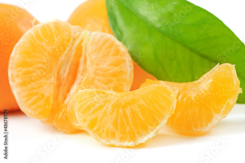 Photo: Tangerine isolated Tangerine isolated
