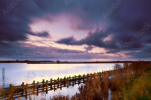 Photo: sky at storm in morning sky at storm in morning