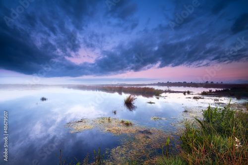 Photo: swamp at sunrise swamp at sunrise