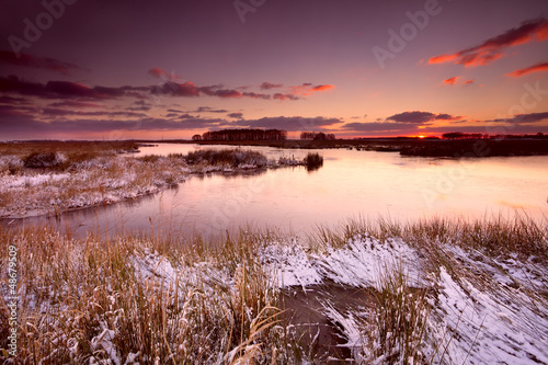 Photo: sunrise in winter sunrise in winter