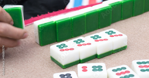 Photo: mahjong mahjong