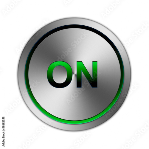 Illustration: Metal Button ON Metal Button ON