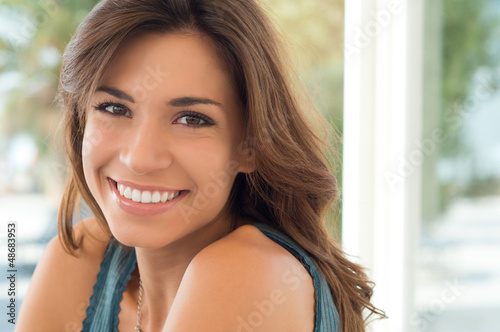 Photo: Closeup Of Happy Woman Closeup Of Happy Woman
