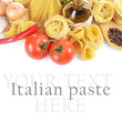 Pasta with spices and vegetables