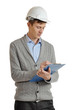 engineer with a clipboard