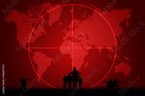 Illustration: Guerre Monde Guerre Monde