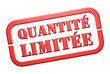 Illustration: Cachet "Quantité Limitée" Cachet "Quantité Limitée"