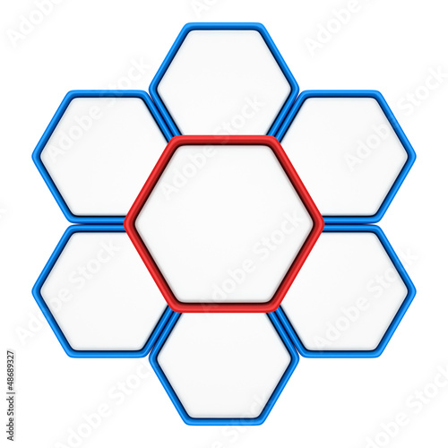 Illustration: Hexagons Hexagons
