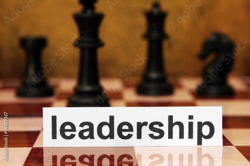 Photo: Leadership concept Leadership concept