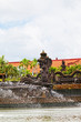 Fountains  of  lions - traditional Buddhist culture to Bali